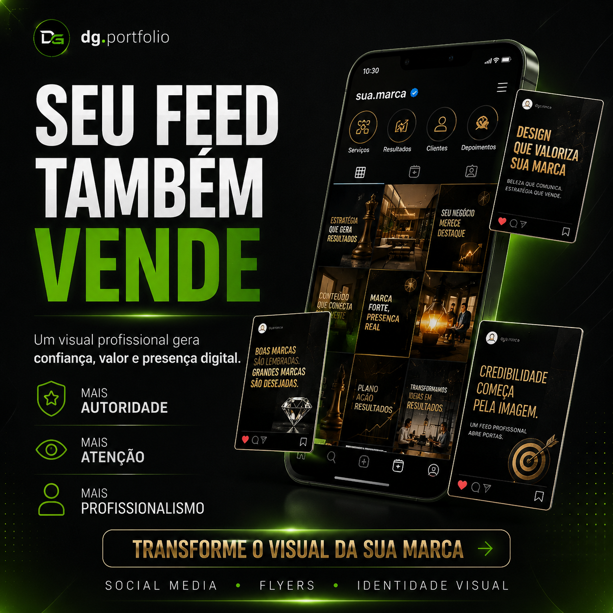 Arte criada para restaurante